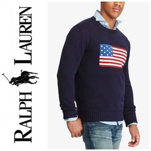 Polo Ralph Lauren Flag Sweater.